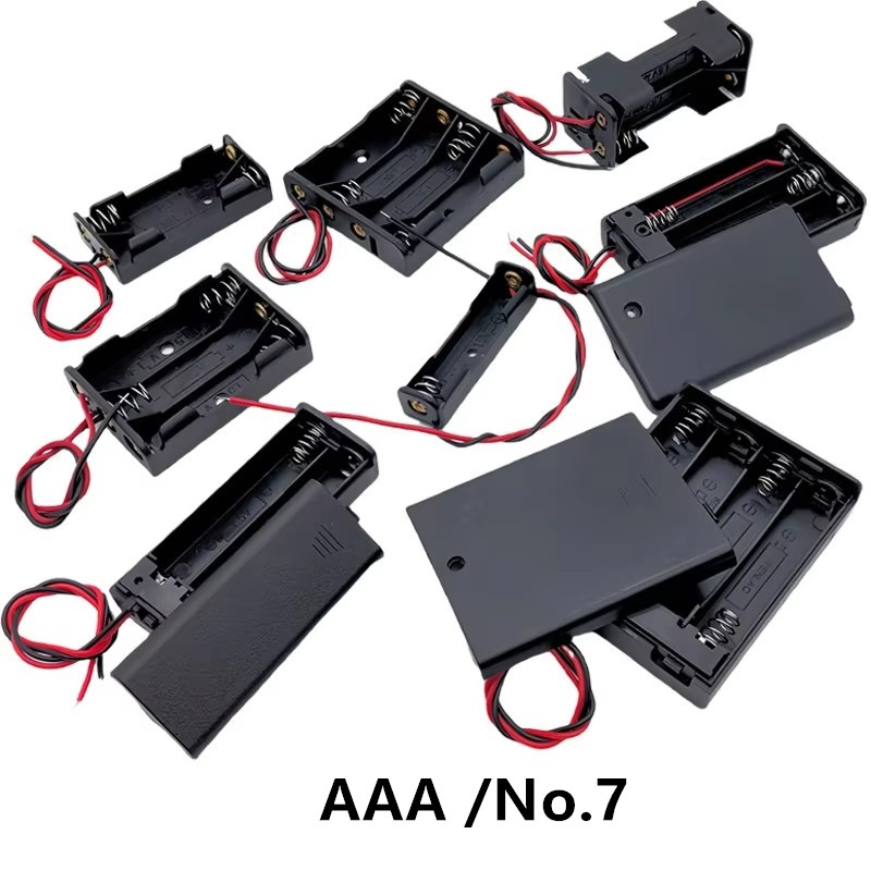 Battery Case Storage - 10 Adet AAA/No.7 Pil Saklama Kutusu