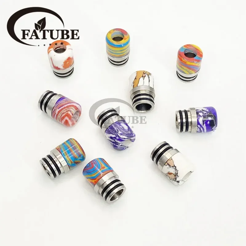 Drip Tip Resin - 1 adet/10 adet 510 paslanmaz çelik