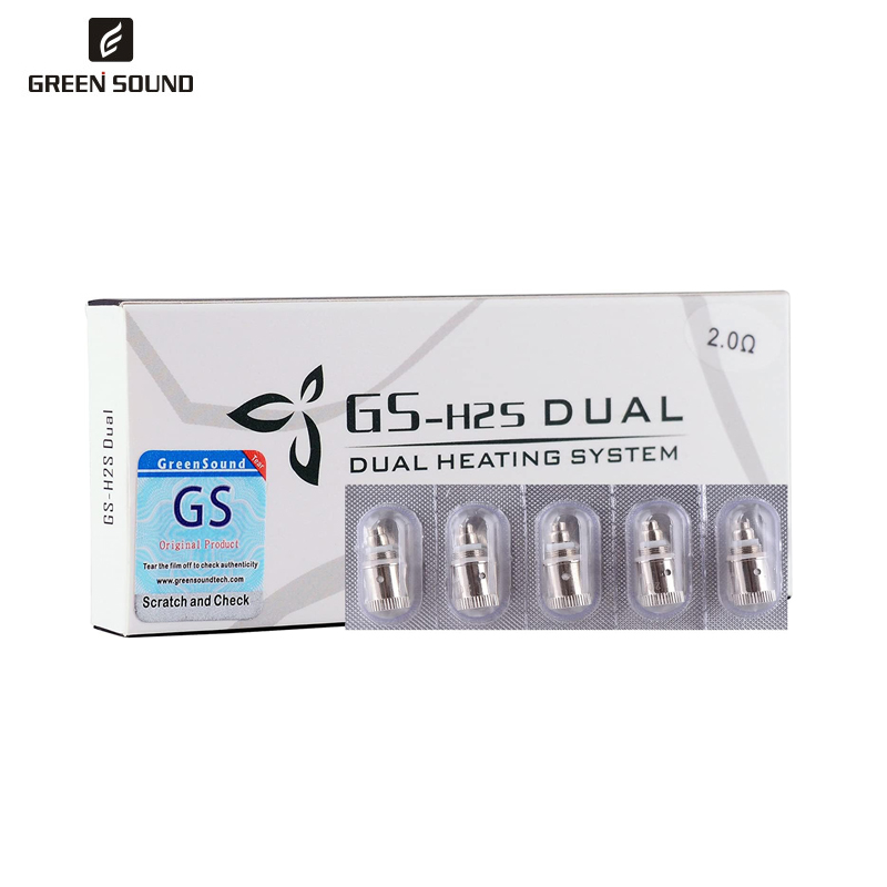 Vape Coil Replacement - 5 adet/paket orijinal GS H2S çift