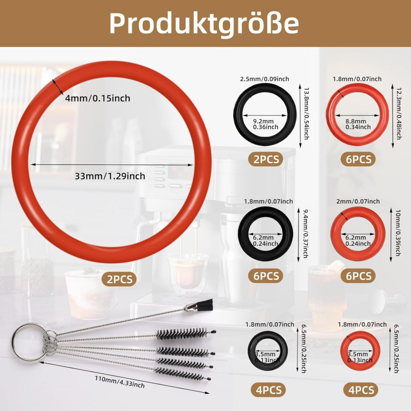 Tank O-Ring Seal - Saeco & Gaggia Kahve Makinesi için