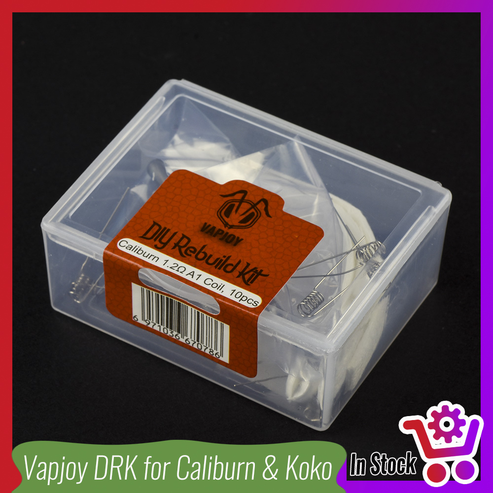 Vape Coil Replacement - Orijinal VAPJOY DIY Rebuild kiti kaliburn