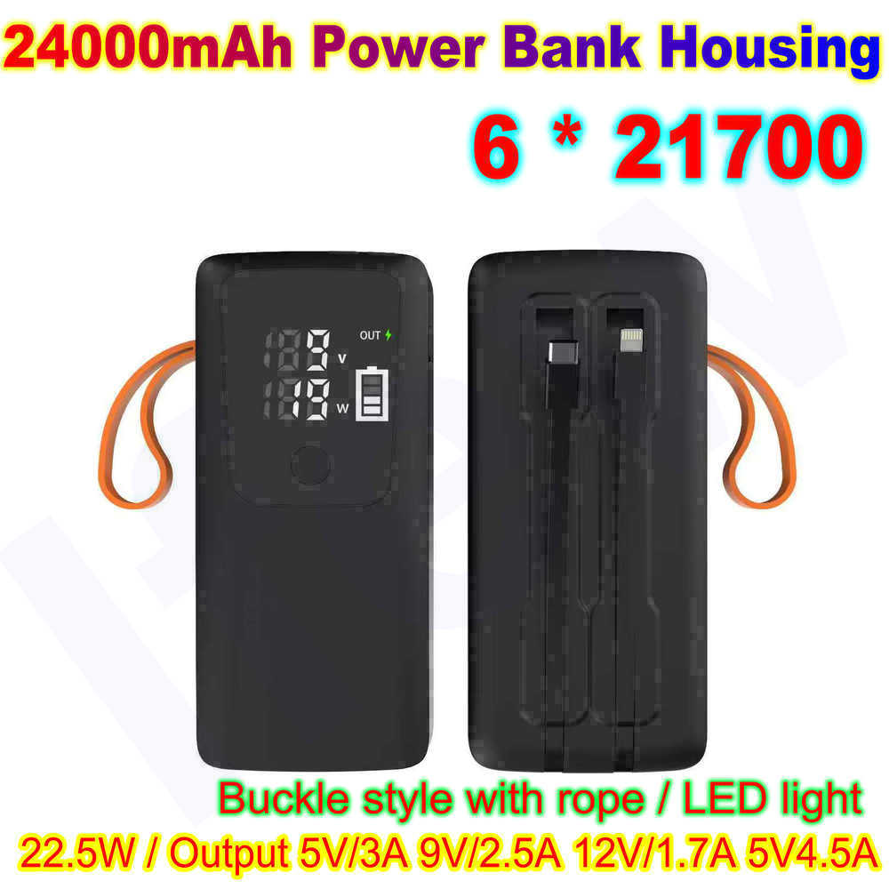 Battery Case Storage - 21700 Pil Güç Bankası Muhafazası Kılıf