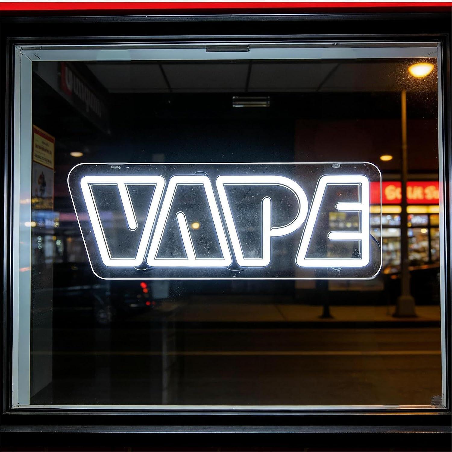 Vaping Store - VAPE Neon Tabela USB Kısılabilir LED
