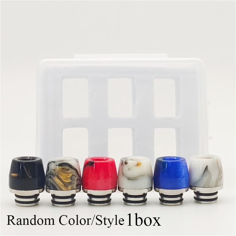 Drip Tip Resin - Rastgele Renk 810/510 Damla Memesi Çok