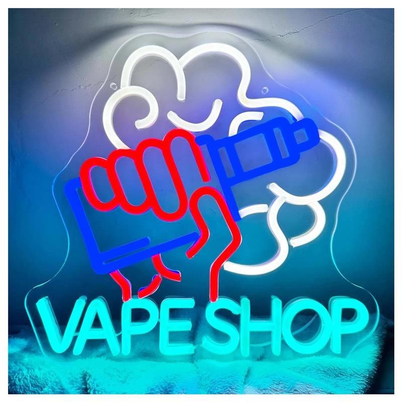 Vaping Store - Vape Dükkanı Neon Tabelası, Sigara Dükkanı,