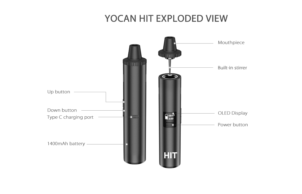 Orijinal Hit Hit kuru ot buhar - Vaping Area incelemesi ve fiyatı
