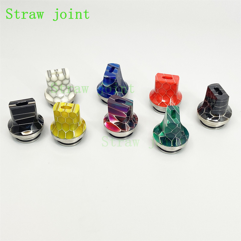 1 adet 810 düz ağız paslanmaz  - Drip Tip Resin incelemesi ve fiyatı