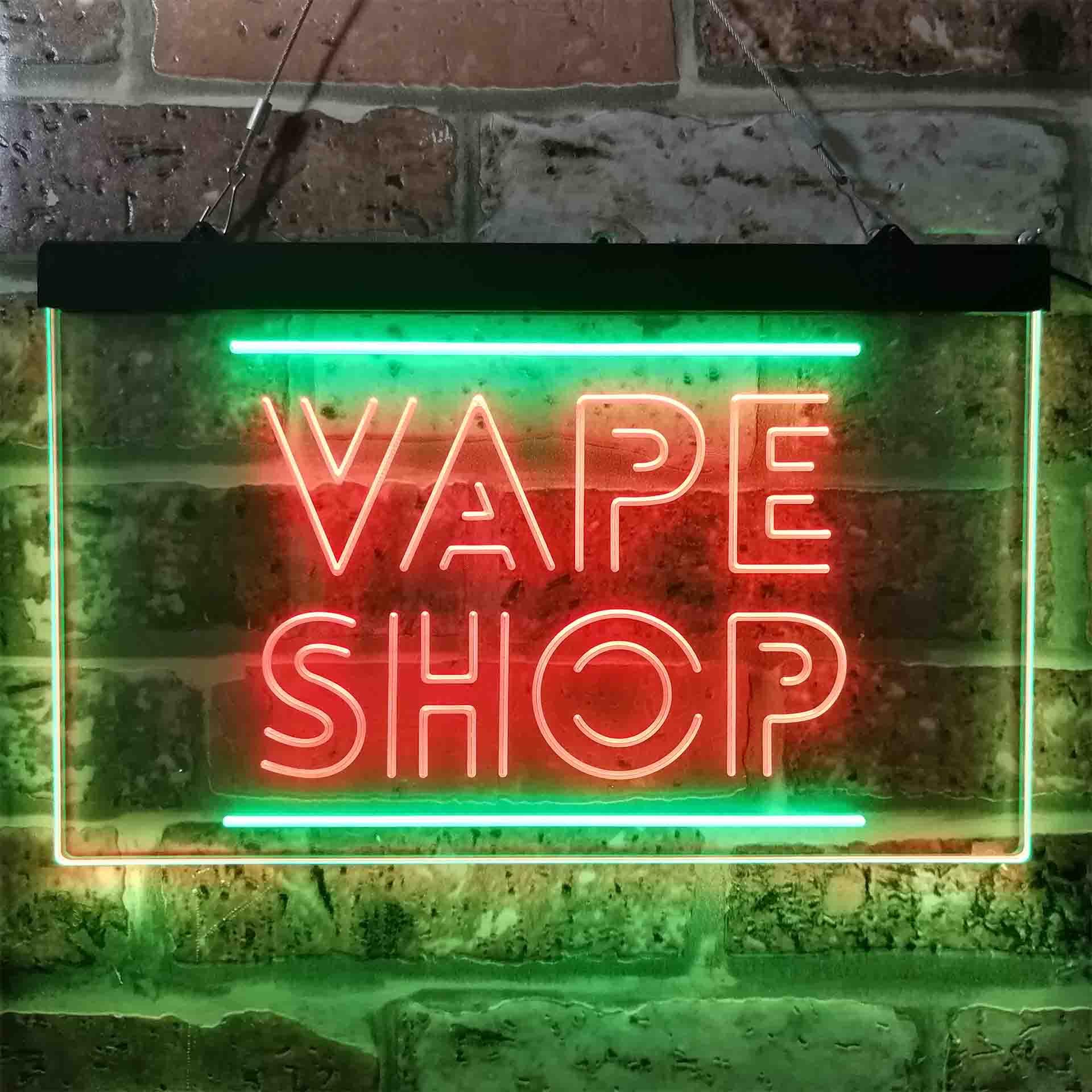VAPE SHOP Çift Renkli Led Neon - Vaping Shop incelemesi ve fiyatı