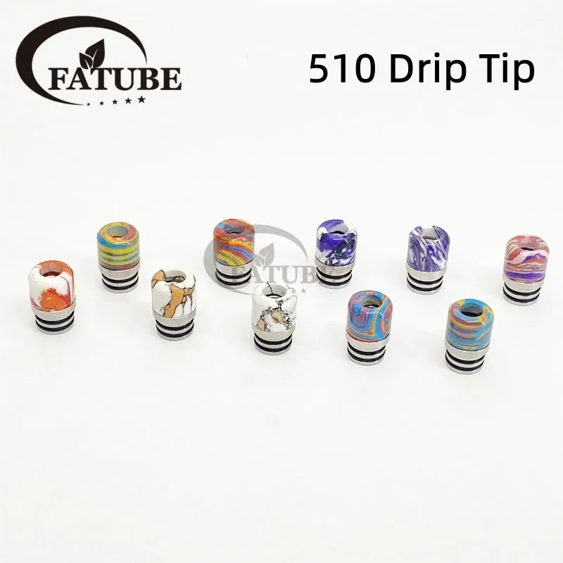 1 adet/10 adet 510 paslanmaz ç - Drip Tip Resin incelemesi ve fiyatı