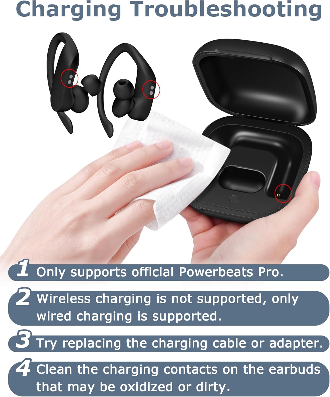 Beats Powerbeats Pro Kulaklıkl - Battery Case Storage incelemesi ve fiyatı