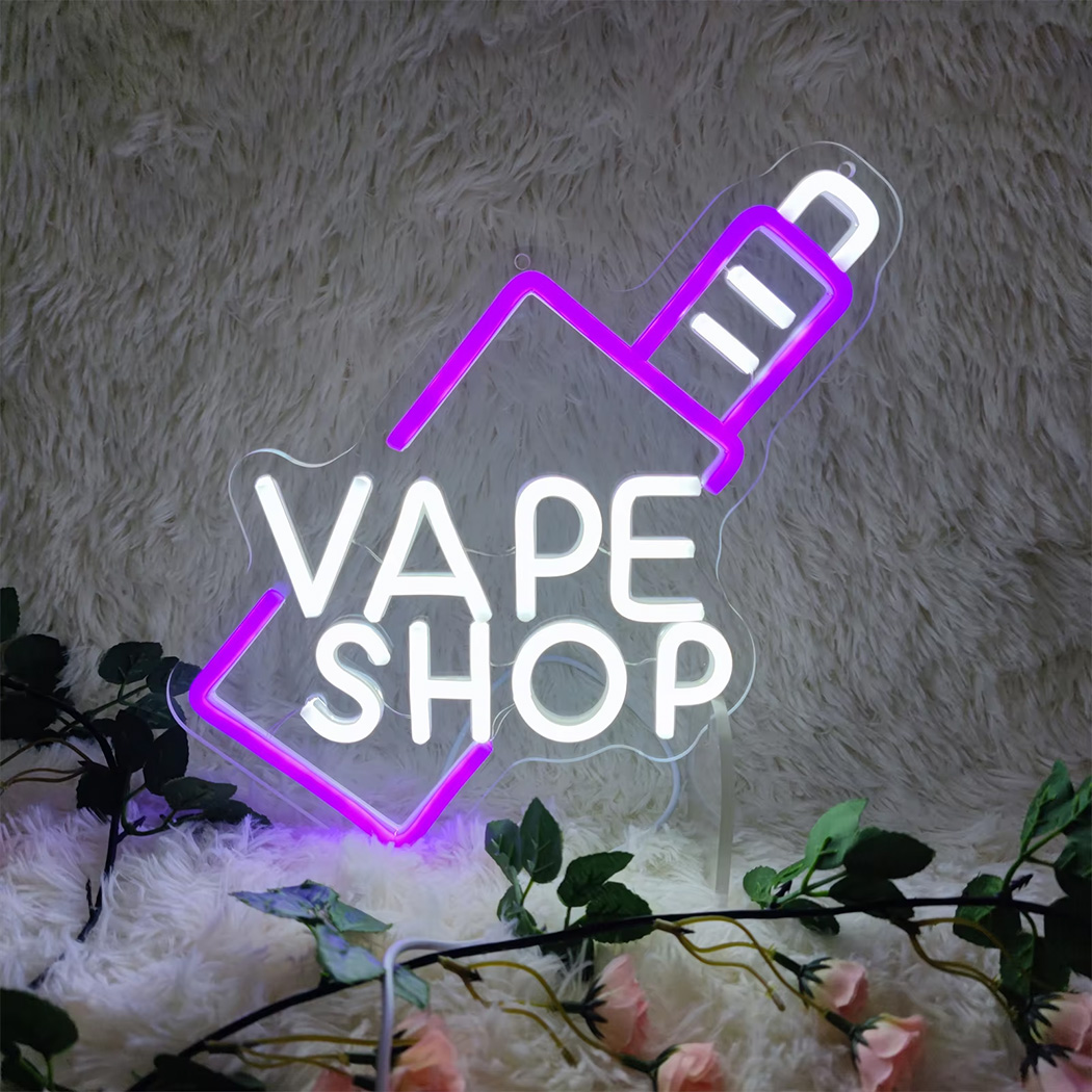 VAPE Mağazası LED Neon Burcu U - Vaping Shop incelemesi ve fiyatı