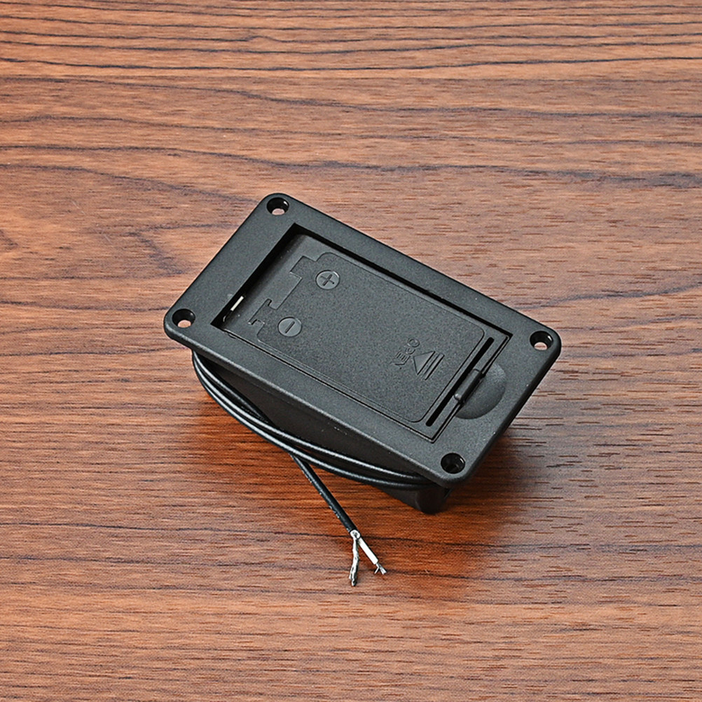 Aktif Gitar Bas Manyetiği için - Battery Case Storage incelemesi ve fiyatı