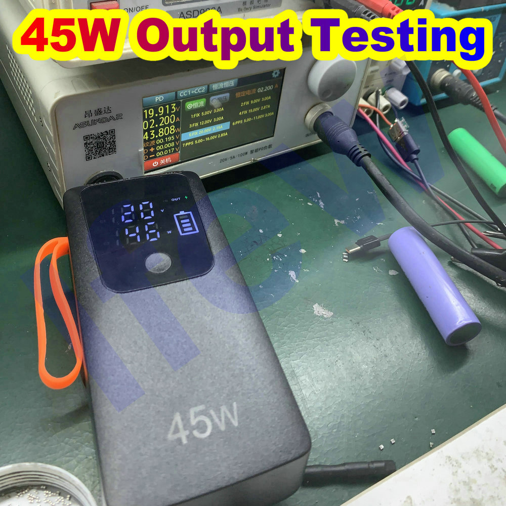 45W güç bankası kabuk 21700 pi - Battery Case Storage incelemesi ve fiyatı