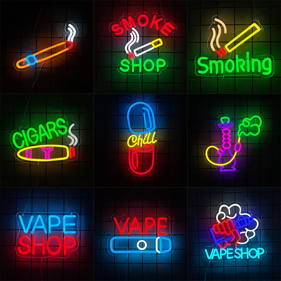 USB Parlak Led Reklam Ekranı S - Vaping Shop incelemesi ve fiyatı